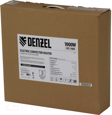 Конвектор Denzel XCE-1000- фото5