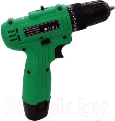 Аккумуляторная дрель-шуруповерт Zitrek Green 12 PRO / 063-4073- фото4