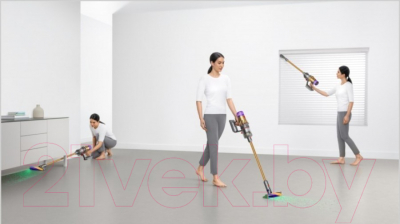 Вертикальный пылесос Dyson SV20 / V12 Detect Slim Absolute- фото4
