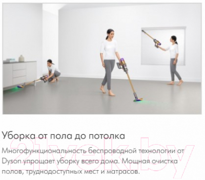 Вертикальный пылесос Dyson SV20 / V12 Detect Slim Absolute- фото8