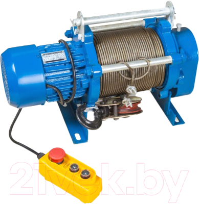 Лебедка электрическая Zitrek KCD-500/1000/220v 60м / 001-5424- фото