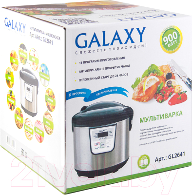 Мультиварка Galaxy GL 2641 (черный)- фото2