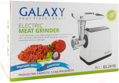 Мясорубка электрическая Galaxy GL 2410- фото8, картинка8 Мясорубка электрическая Galaxy GL 2410- фото8