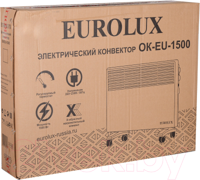 Конвектор EUROLUX ОК-EU-1500 (67/4/25)- фото7