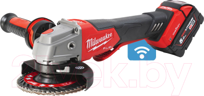 Угловая шлифовальная машина Milwaukee M18ONEFSAG125XPDB-502X / 4933478435- фото