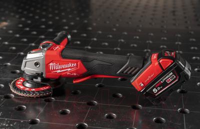 Угловая шлифовальная машина Milwaukee M18ONEFSAG125XPDB-502X / 4933478435- фото5