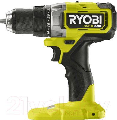 Аккумуляторная дрель-шуруповерт Ryobi HP RDD18X-0 (5133004985)- фото