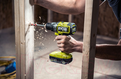 Аккумуляторная дрель-шуруповерт Ryobi HP RDD18X-0 (5133004985)- фото5