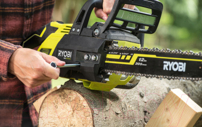 Пила цепная аккумуляторная Ryobi Max Power RY36CSX40B-0- фото5