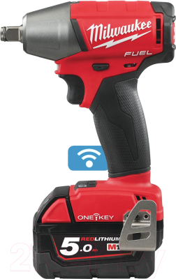 Аккумуляторный гайковерт Milwaukee M18 ONEIWF12-502X Fuel One-Key 4933451374- фото