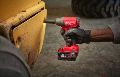 Аккумуляторный гайковерт Milwaukee M18 ONEIWF12-502X Fuel One-Key 4933451374- фото2