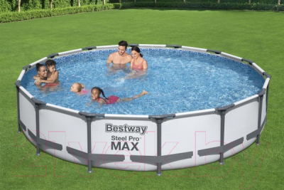 Каркасный бассейн Bestway Steel Pro Max 56595- фото6
