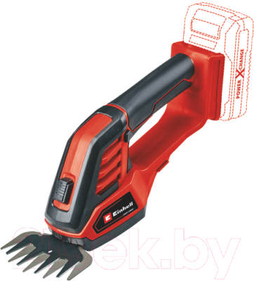 Кусторез аккумуляторный Einhell GE-CG 18/100 Li-Solo- фото2