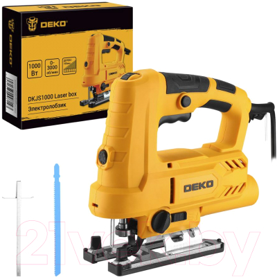 Электролобзик Deko DKJS1000 Laser / 063-4188- фото4