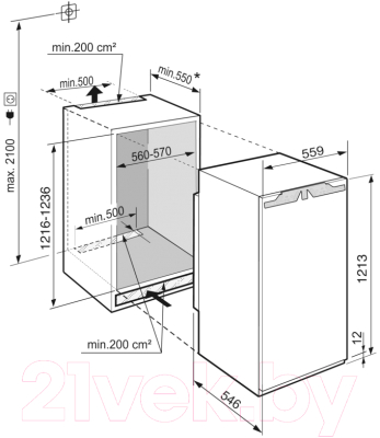 Встраиваемый холодильник Liebherr IRe 4100- фото9