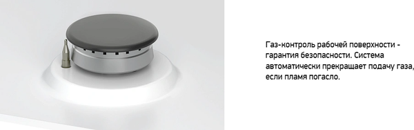 Газовая варочная панель Darina 1T BGC341 12 W- фото8