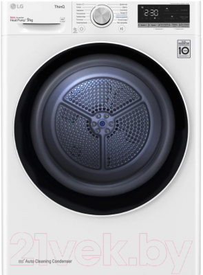 Сушильная машина LG DC90V5V0W- фото