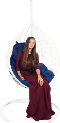 Кресло подвесное BiGarden Tropica White- фото4