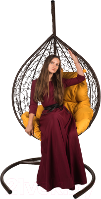 Кресло подвесное BiGarden Tropica Brown- фото5