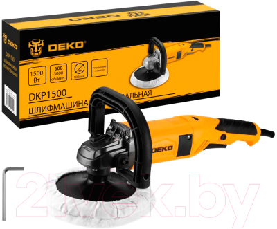Полировальная машина Deko DKP1500 / 063-4184- фото3
