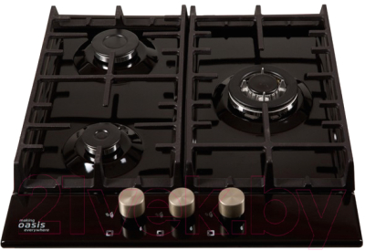 Газовая варочная панель Making Oasis Everywhere P-3MBT (B) - фото4