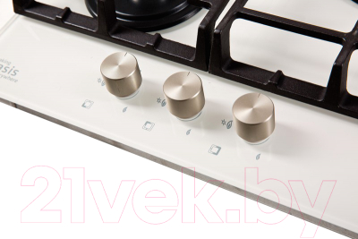 Газовая варочная панель Making Oasis Everywhere P-3GWT (B) - фото3