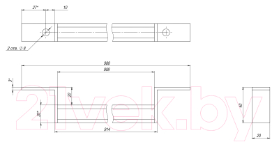 Опора для дачного душа Rostok 201.0000.000.003- фото6