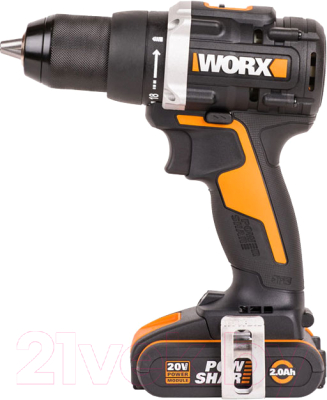 Аккумуляторная дрель-шуруповерт Worx WX102 (кейс)- фото