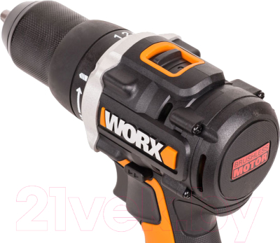 Аккумуляторная дрель-шуруповерт Worx WX102 (кейс)- фото4