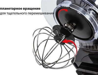Миксер стационарный Pioneer MX323 (черный)- фото9