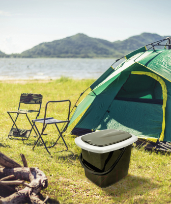 Ведро-туалет Plastic Republic PT9079- фото2