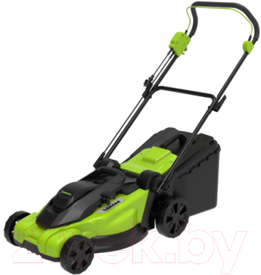 Газонокосилка электрическая Greenworks 2000Вт- фото