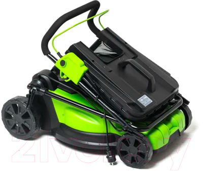 Газонокосилка электрическая Greenworks 2000Вт- фото9