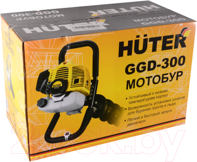Мотобур земляной Huter GGD-300- фото6