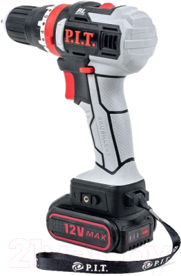 Аккумуляторная дрель-шуруповерт P.I.T PID03001-12M2/BL- фото3, картинка3 Аккумуляторная дрель-шуруповерт P.I.T PID03001-12M2/BL- фото3