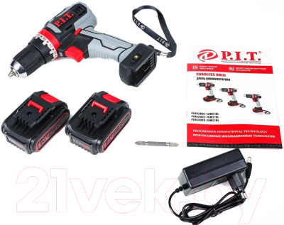 Аккумуляторная дрель-шуруповерт P.I.T PID03001-12M2/BL- фото6, картинка6 Аккумуляторная дрель-шуруповерт P.I.T PID03001-12M2/BL- фото6