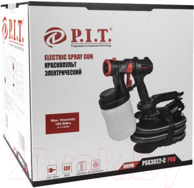 Краскопульт электрический P.I.T PSG3022-C Pro- фото2