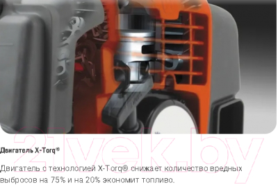 Триммер бензиновый Husqvarna 555FX- фото10