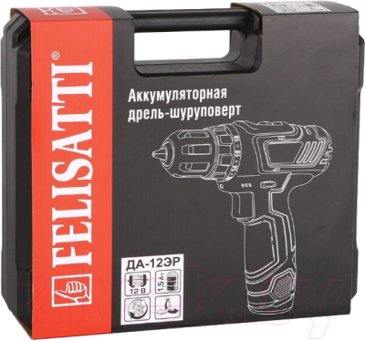 Аккумуляторная дрель-шуруповерт Felisatti ДА-12ЭР- фото6