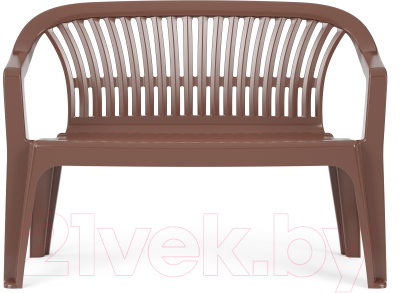 Скамья пластиковая Альтернатива Престиж / М5932- фото2