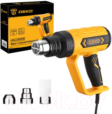 Строительный фен Deko HG2300W / 063-4261- фото3, картинка3 Строительный фен Deko HG2300W / 063-4261- фото3