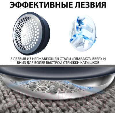 Машинка для удаления катышков Sonnen FS-9989 / 455467- фото10