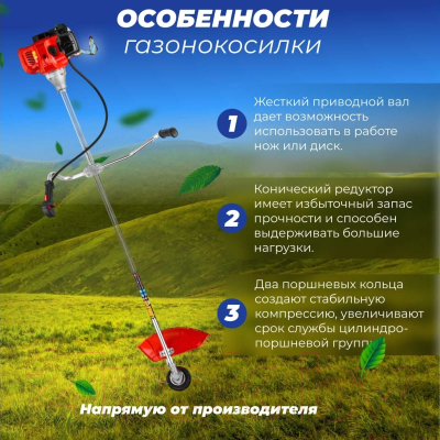 Триммер бензиновый Eco Power GTP-250S EC1515-3- фото8