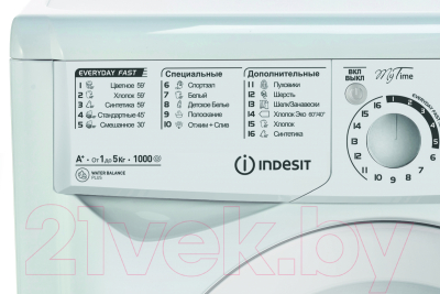 Стиральная машина Indesit EWSD 51031 BY- фото6