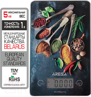 Кухонные весы Aresa AR-4312- фото6