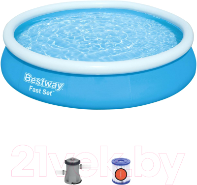 Надувной бассейн Bestway Fast Set 57273- фото2