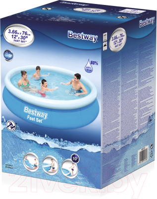 Надувной бассейн Bestway Fast Set 57273- фото4