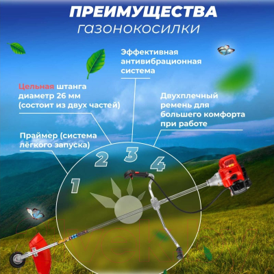 Триммер бензиновый Eco Power GTP-215 EC1512-9- фото6