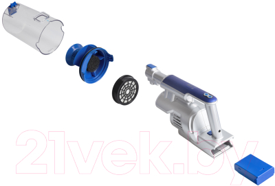 Вертикальный пылесос Endever SkyClean VC-302 (синий/серебристый)- фото10