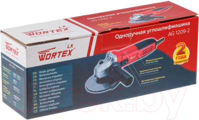 Угловая шлифовальная машина Wortex LX AG 1209-2 0329083- фото7